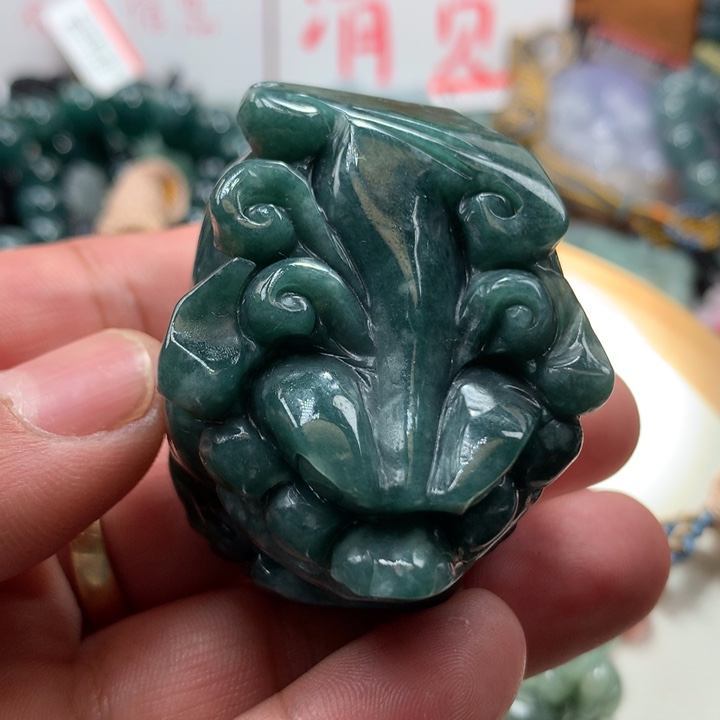 翡翠项链未镶嵌保真天然a货翡翠