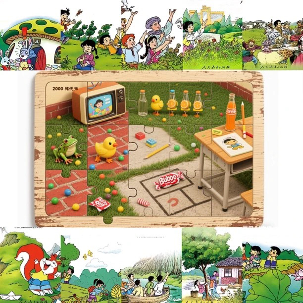 2000年代义务版 蘑菇房版 美好回忆纸质