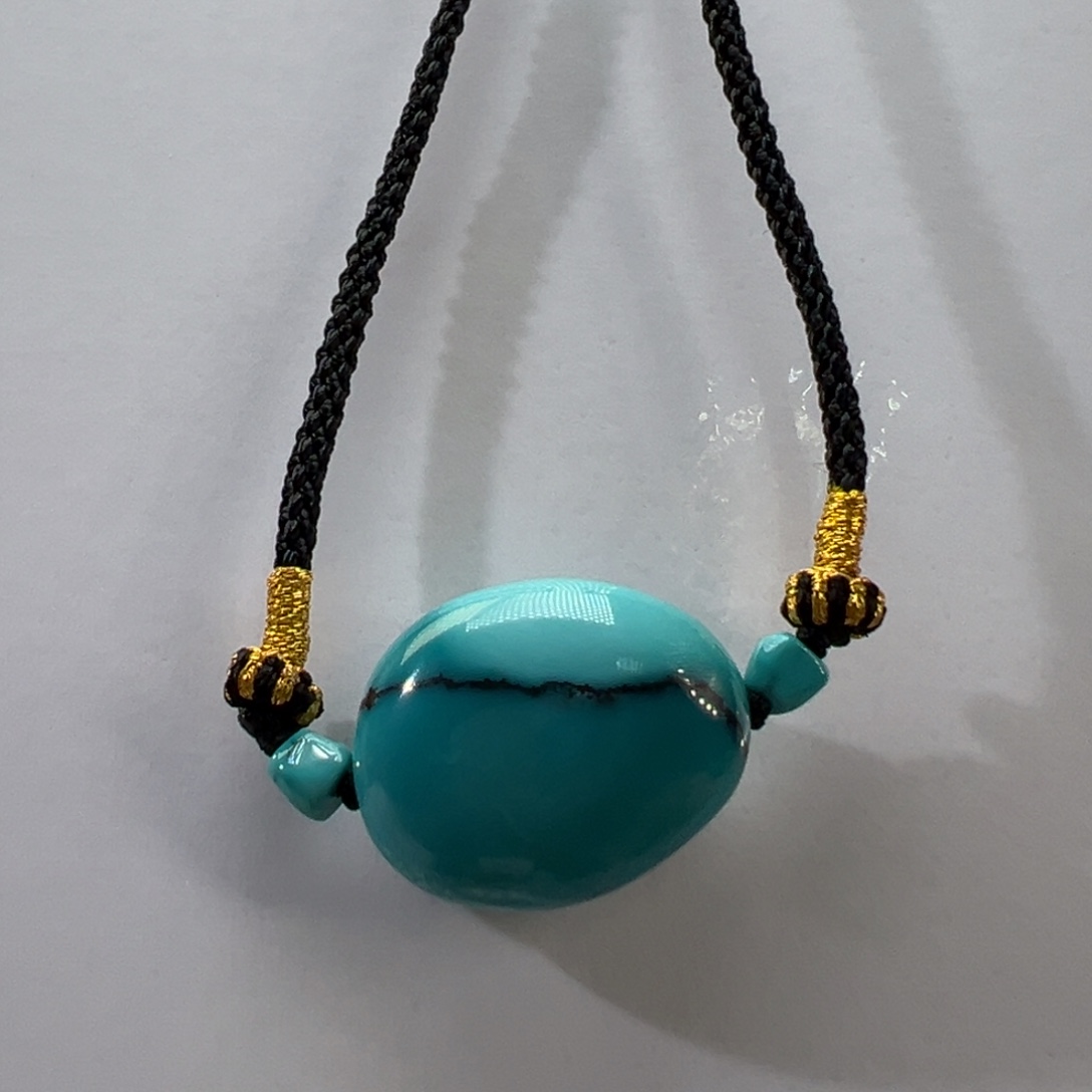 绿松石未镶嵌挂件