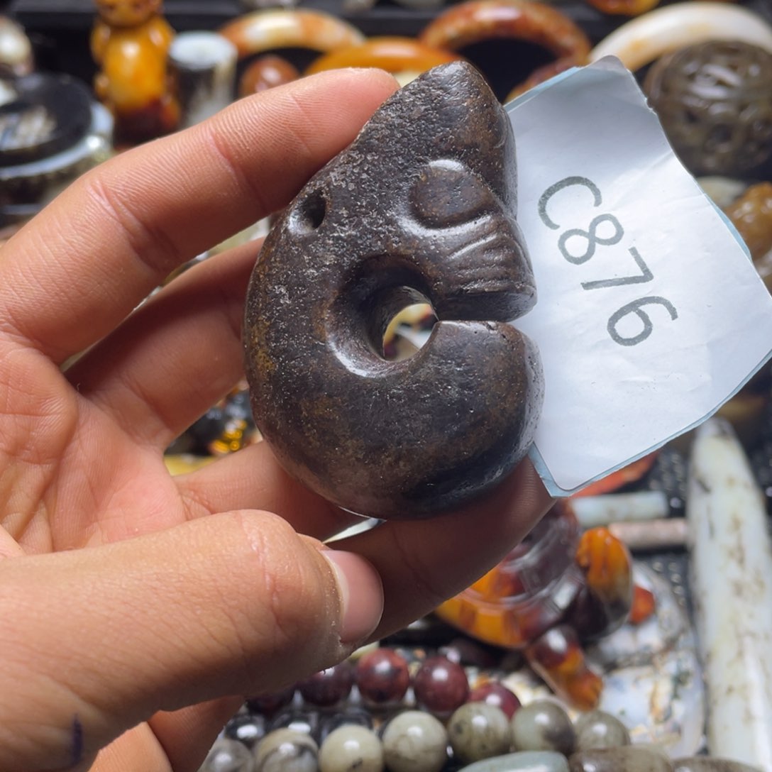 和田玉（糖玉）挂件未镶嵌