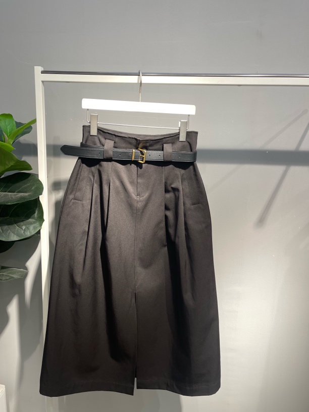 2025夏季新品山本裙，1G3240091，黑色