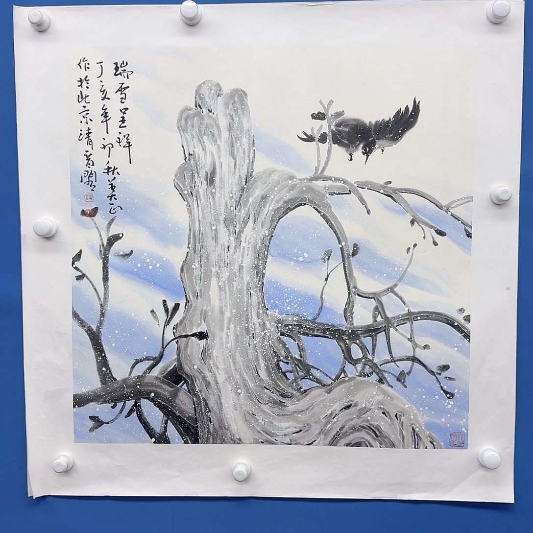 国画多次参加国内外重大