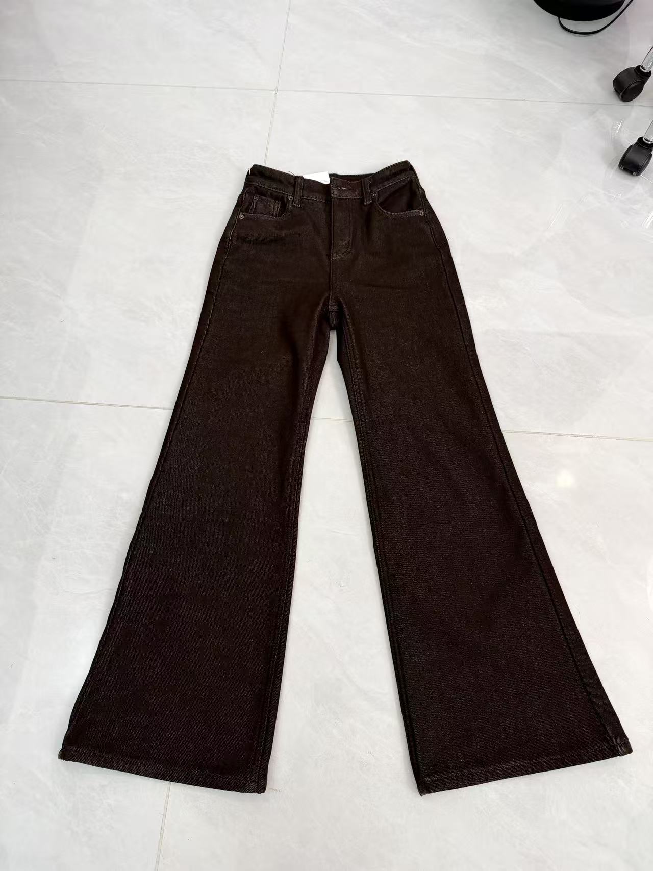 38257-2【蝶谷】加绒筒喇休闲裤