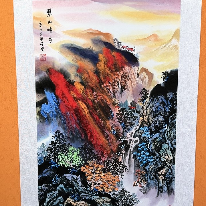 国画书法作品多次参加