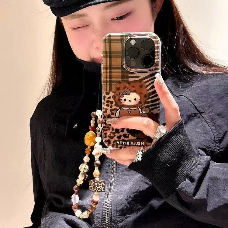 4901美拉德豹纹适用苹果iphone小米15pro防摔vivo华为oppo手机壳