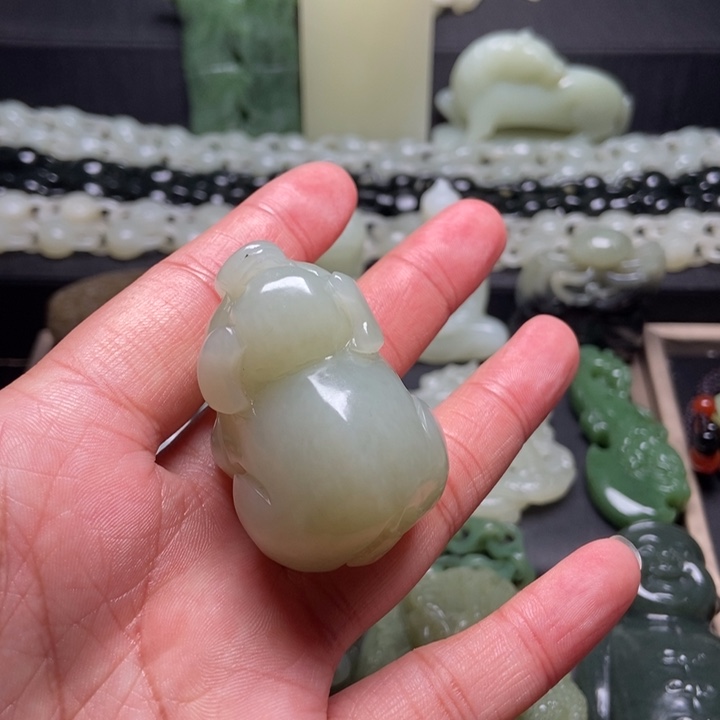 颈饰未镶嵌和田玉顺**缘