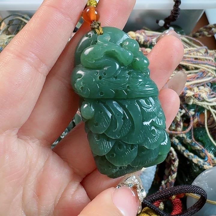 和田玉挂件未镶嵌