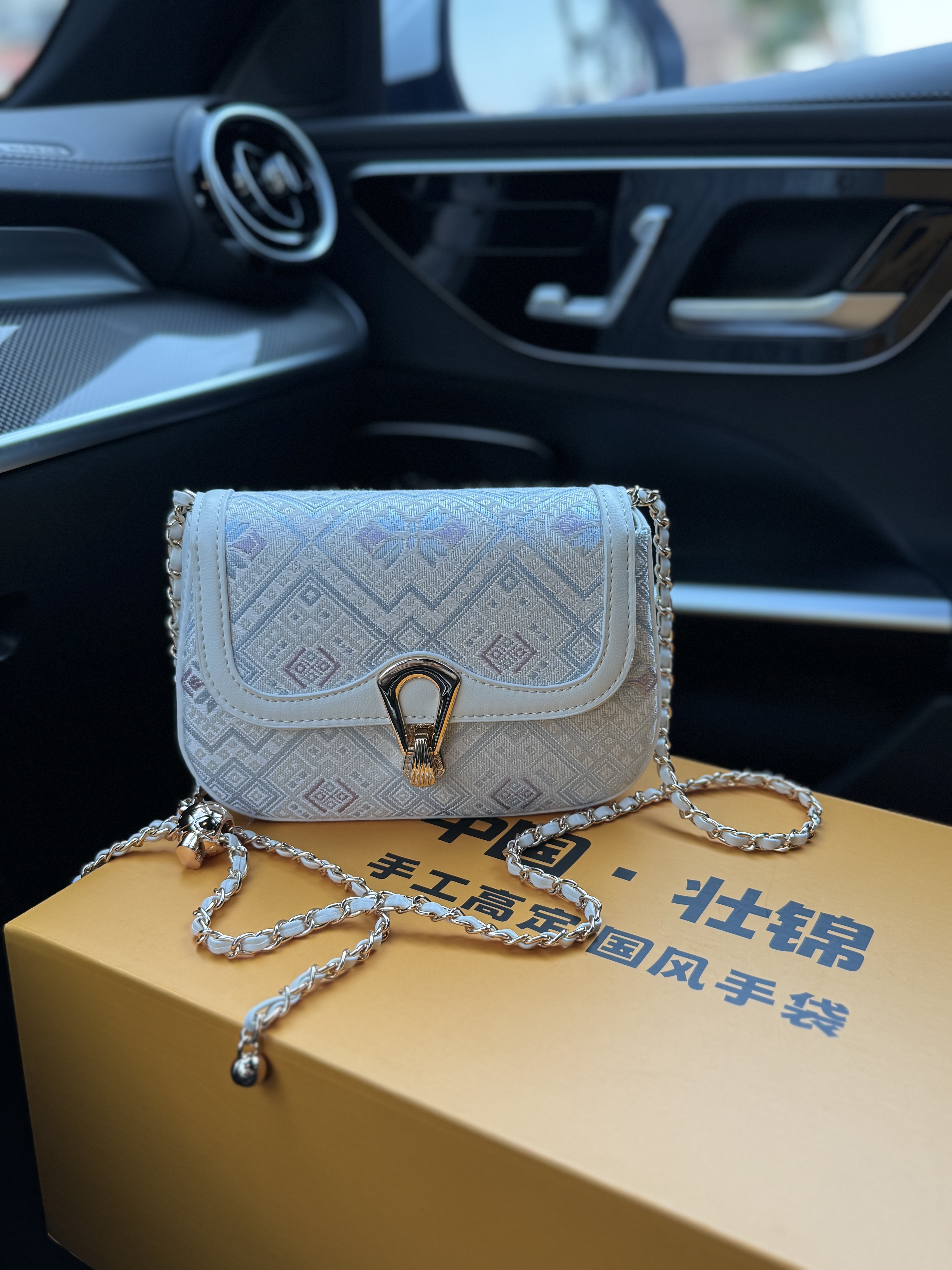 小香包非遗壮锦包包单肩包手提包休闲百搭包包女款爆款2025新款