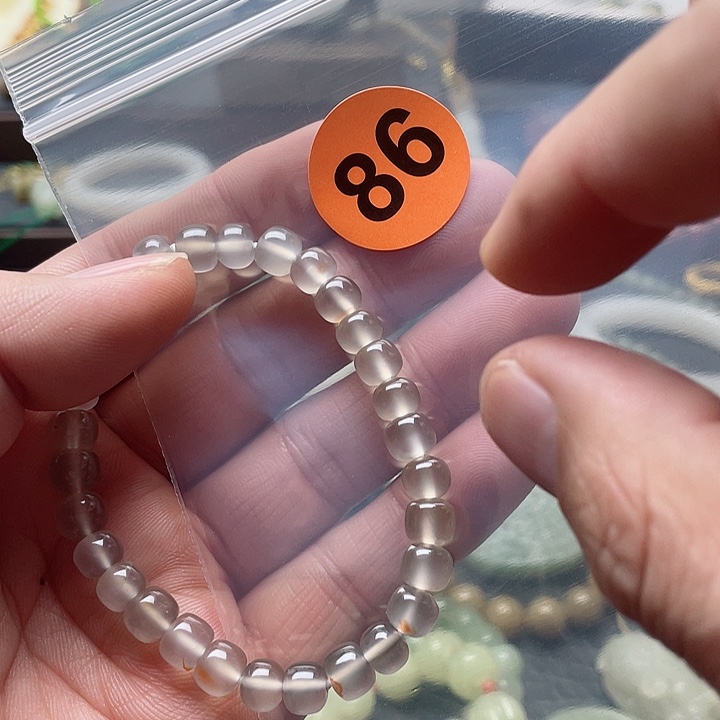 和田玉手串未镶嵌n**a