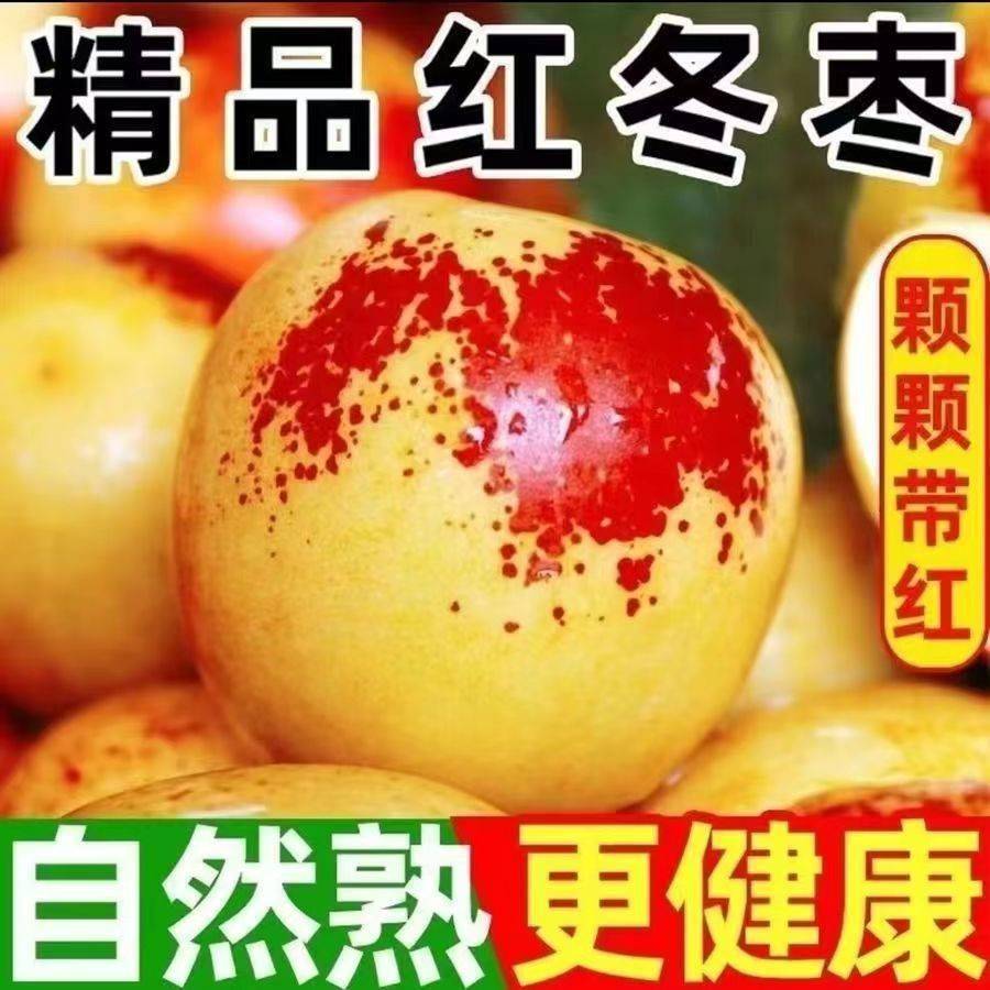  【25年鲜果】脆甜多汁沾化冬枣冰糖山东鲜枣新鲜水果5斤冬枣新鲜