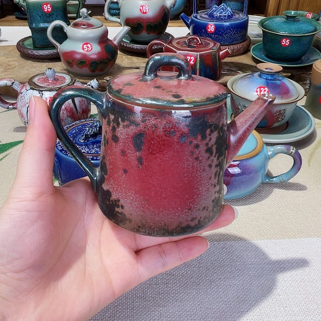 壶禹州钧瓷艺术作品