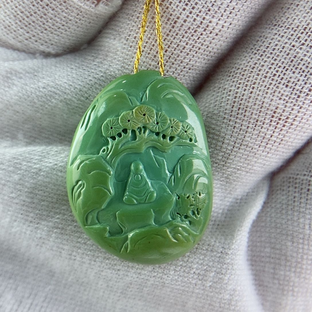 绿松石珠宝奇石未镶嵌