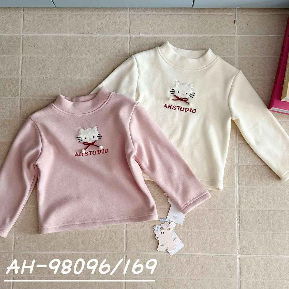 【NO退NO换】AH·2025冬特 贴布kitty打底衫 A98096