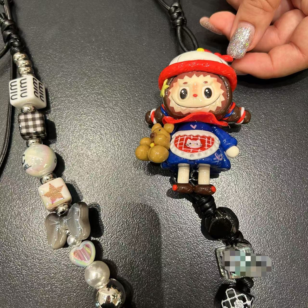 【小魏总专属】C00010纯手工粘土捏制重工布布斜挎