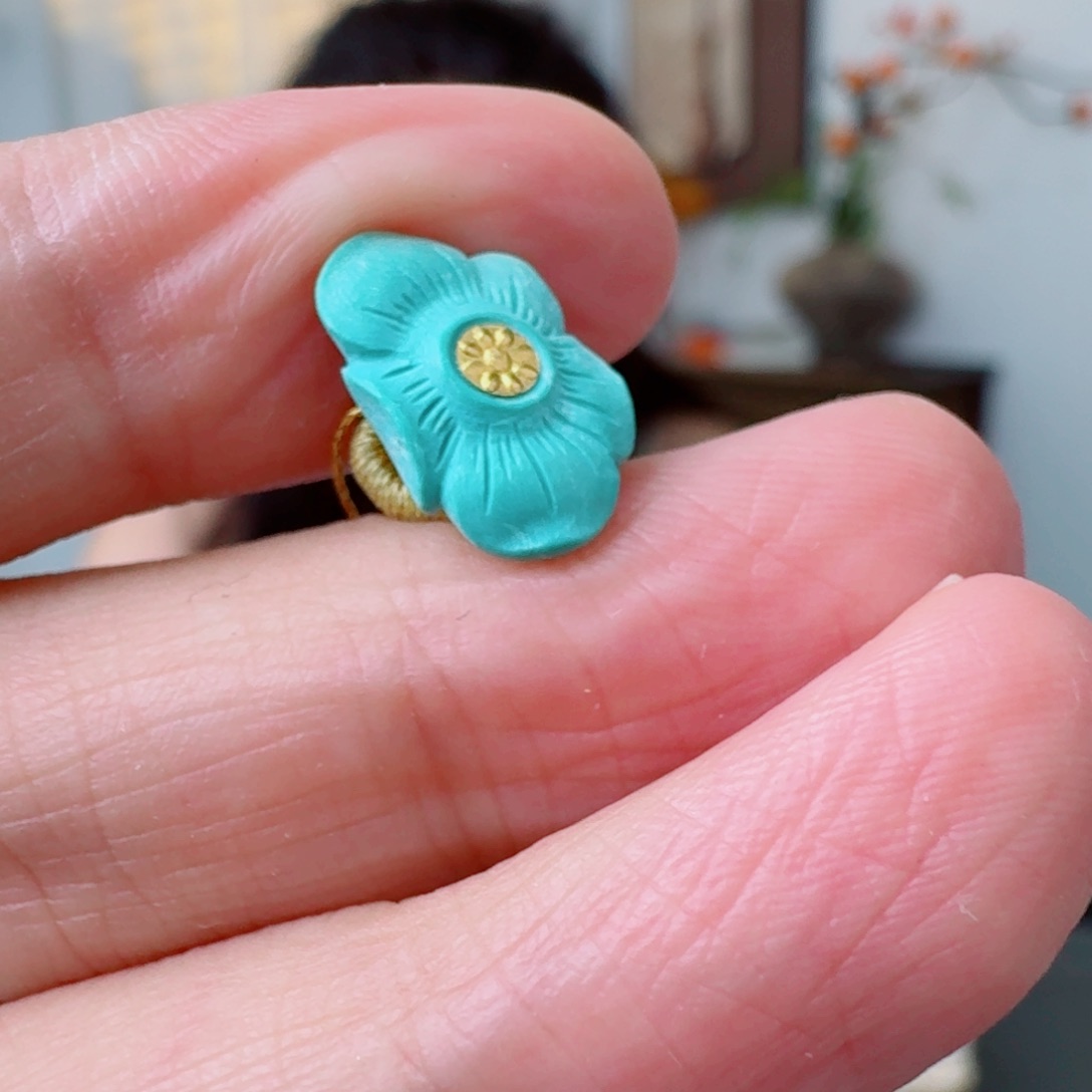 未镶嵌绿松石珠宝奇石