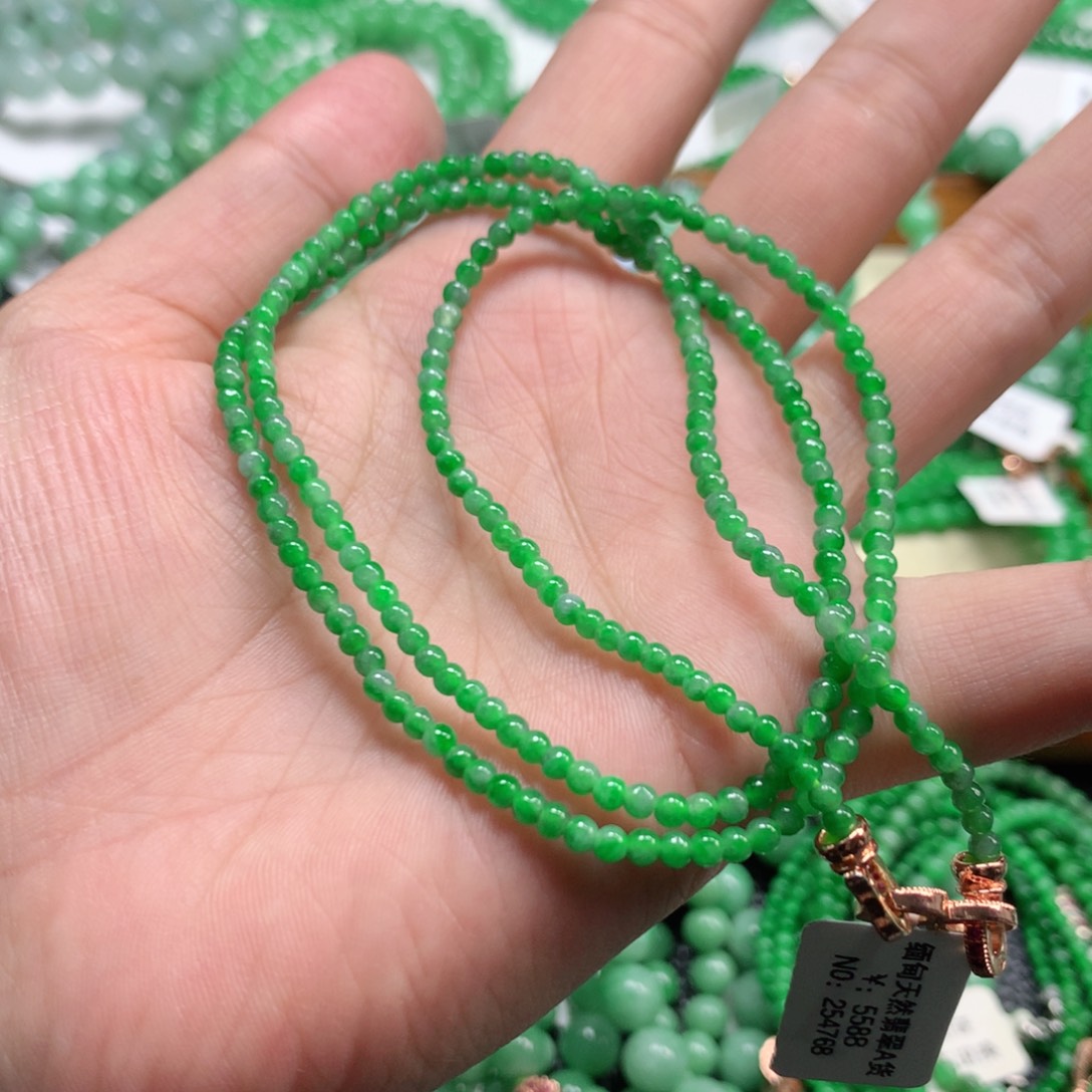 翡翠未镶嵌手链翡翠