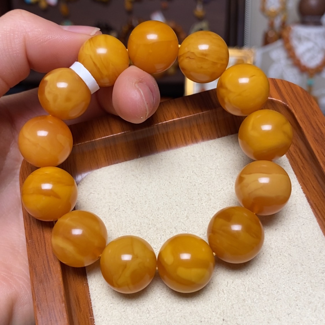 【闪购商品】手链蜜蜡未镶嵌手串