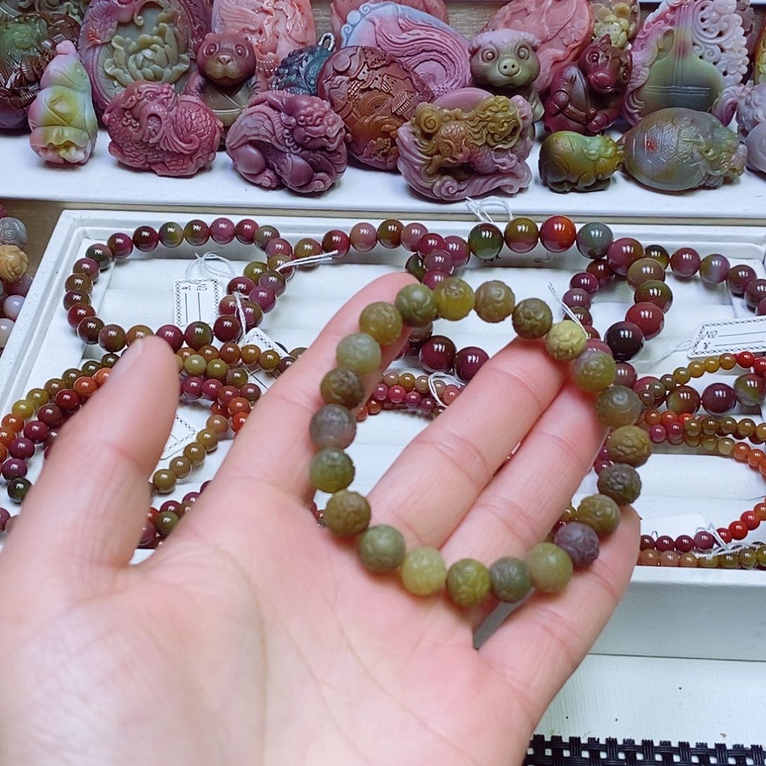 玛瑙/玉髓盐源玛瑙未镶嵌