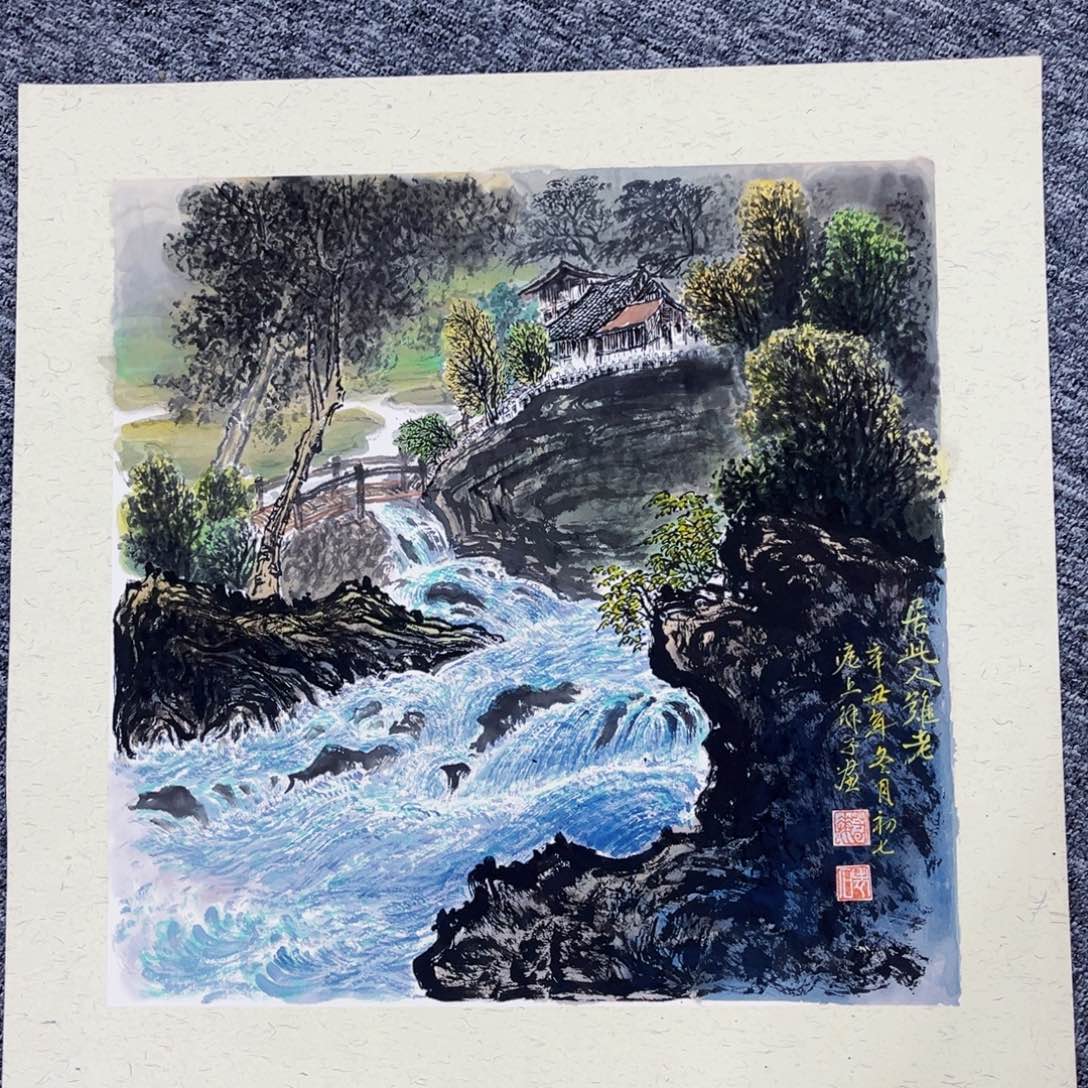 国画绘画徐老师作品50.50