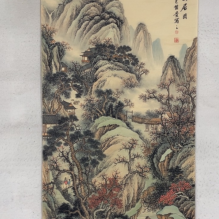 国画国画作品集的故事