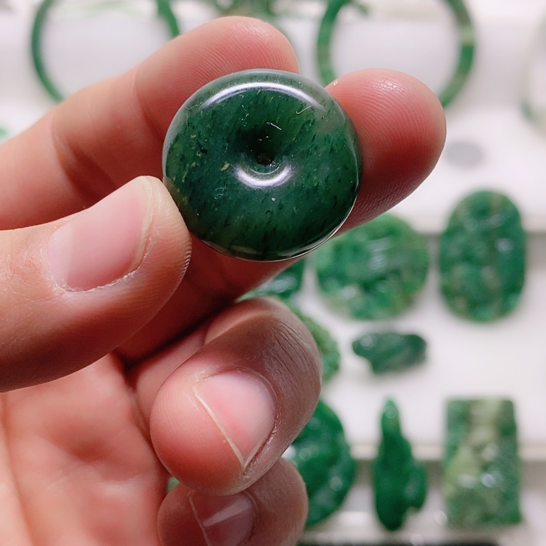 【闪购商品】独山玉挂件未镶嵌