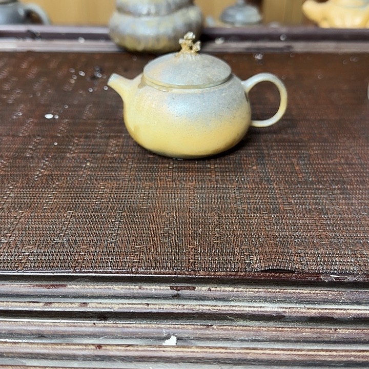 紫砂茶壶坭兴陶柴烧