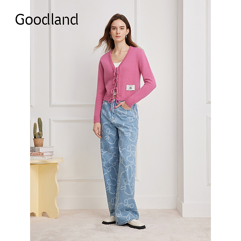 Goodland美地2026年春季新款毛针织衫LC36106080