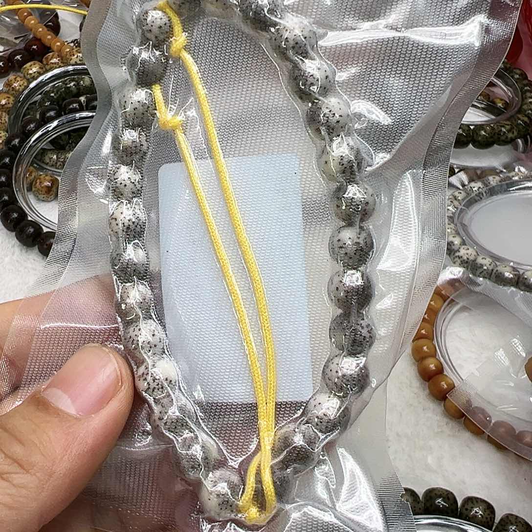 星月菩提手串48高端卡姿兰大眼睛石玉星月糖豆手持9元