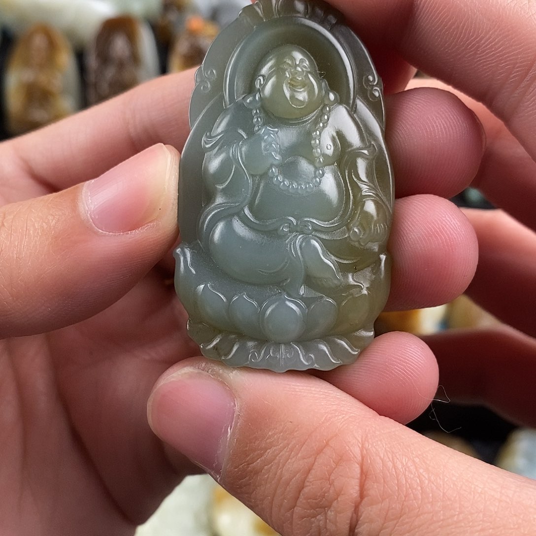 和田玉挂件未镶嵌