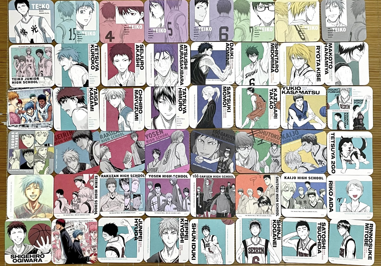 黑子的篮球原画展杯垫