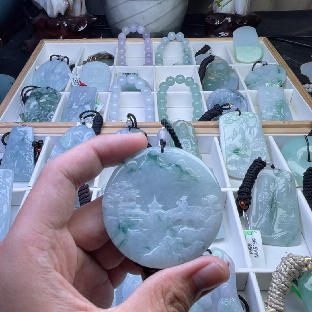 未镶嵌手链翡翠084