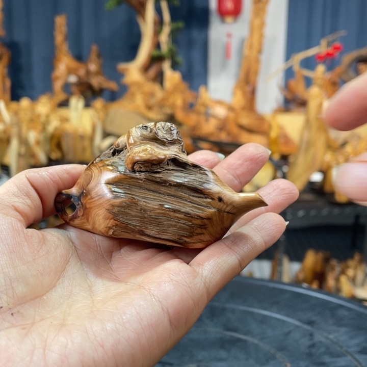 柏木（崖柏）手把件