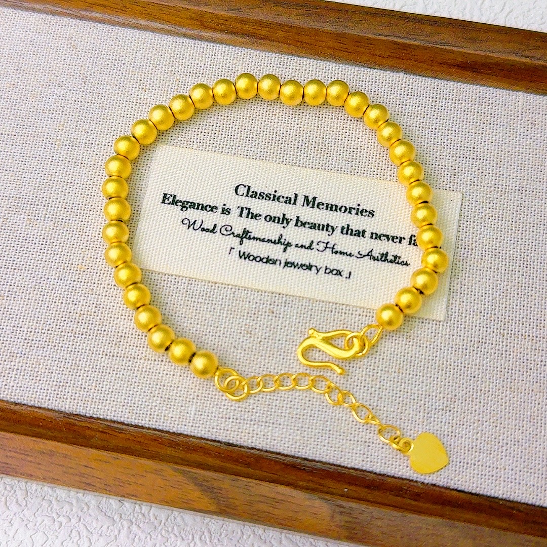  高定古法转运珠手链-257