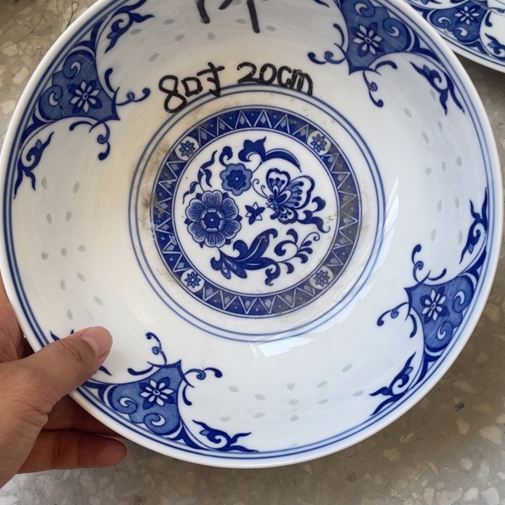 摆件景德镇高温细白瓷餐具