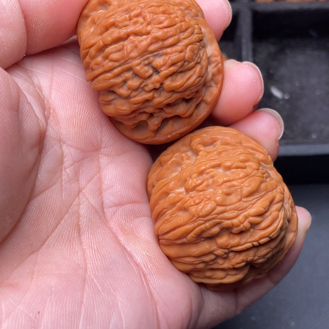 把件文玩核桃秦岭山脉