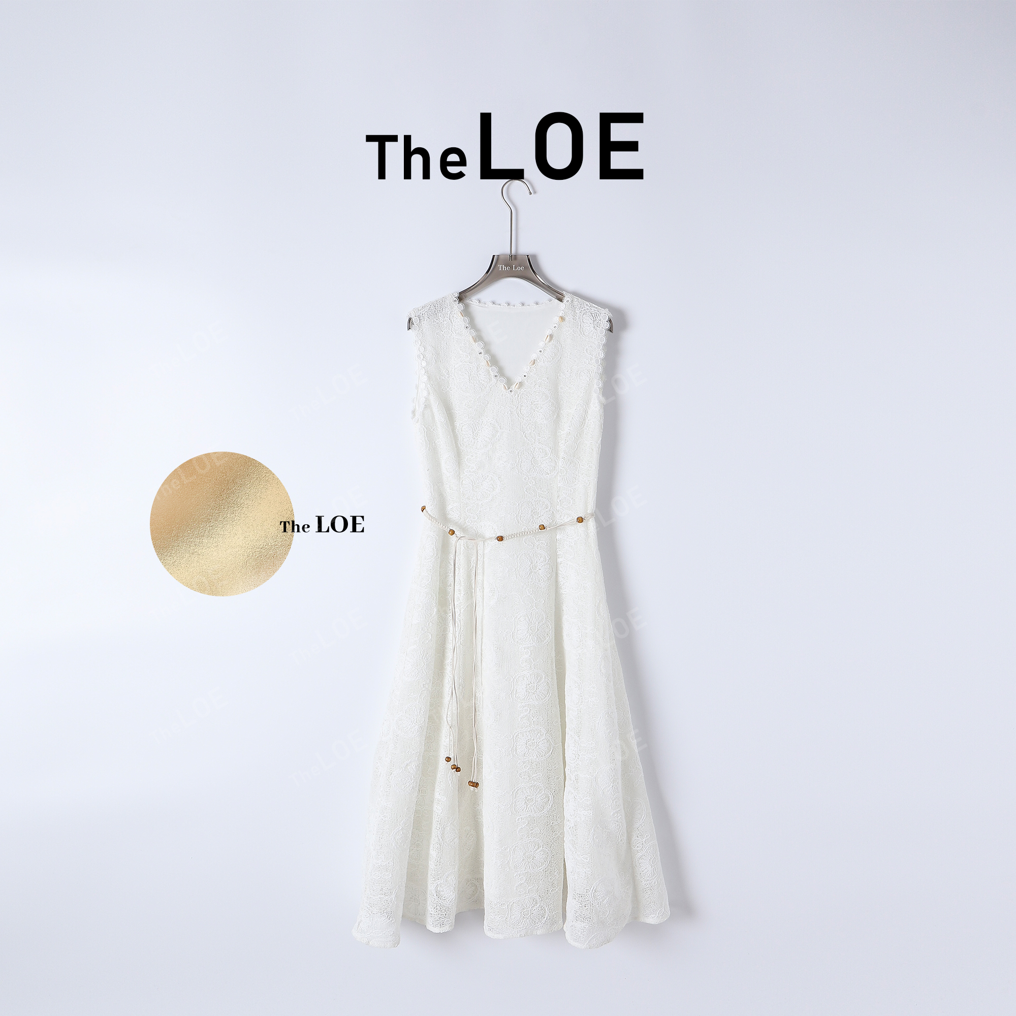TheLOE/普吉岛花园 重工刺绣波西米亚风连衣裙#03.03Q-G3742