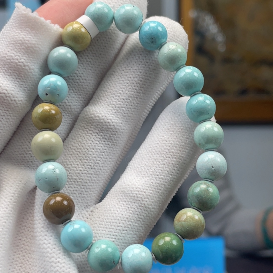 绿松石未镶嵌挂件