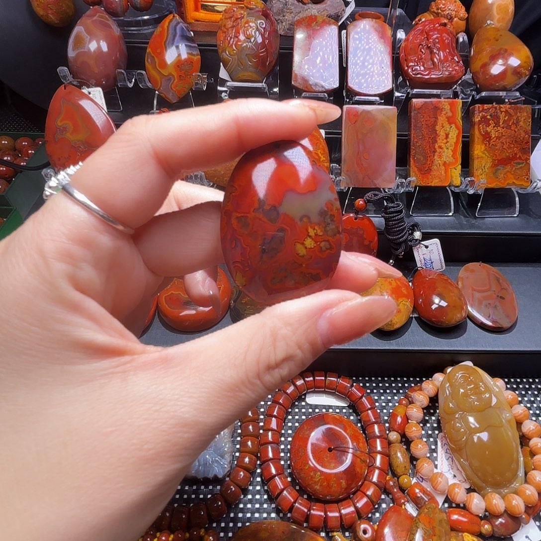 玛瑙/玉髓未镶嵌手链