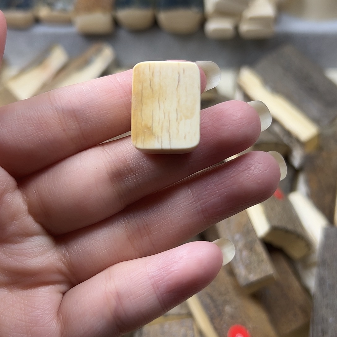 猛犸象牙手串/手链/手镯猛犸原材料边角料大块料