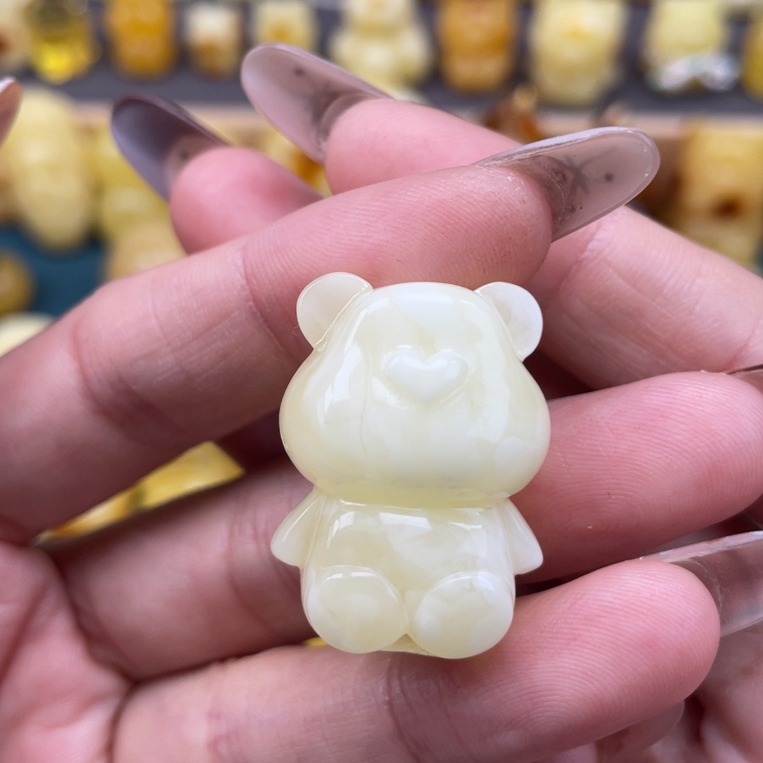 裸石琥珀未镶嵌蜜蜡