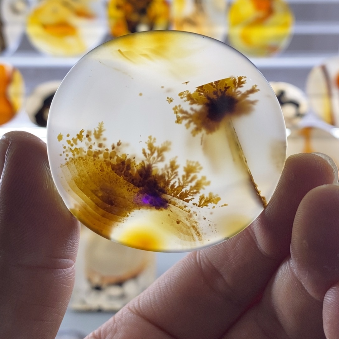 玛瑙/玉髓合金颈饰