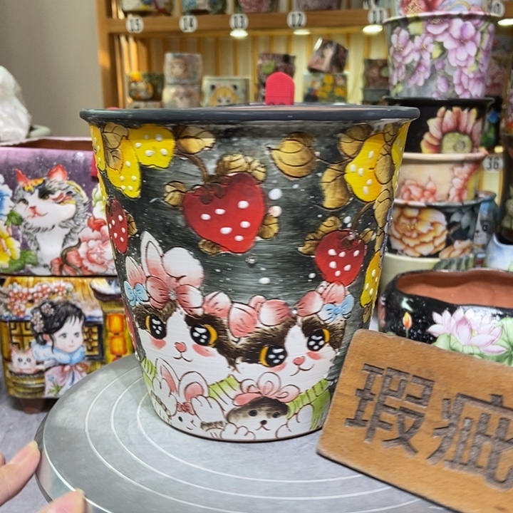 景德镇艺术手绘作品