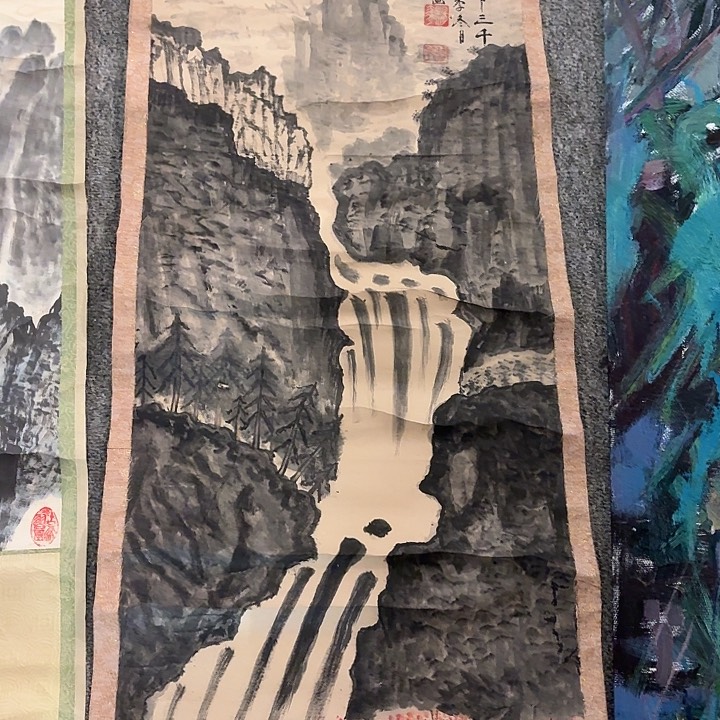 国画杨*胜手绘作品欣赏194