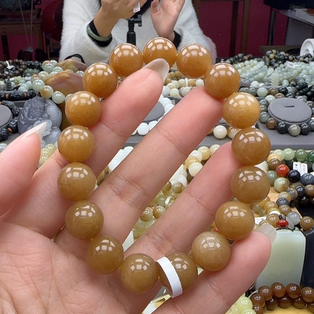 和田玉手链未镶嵌