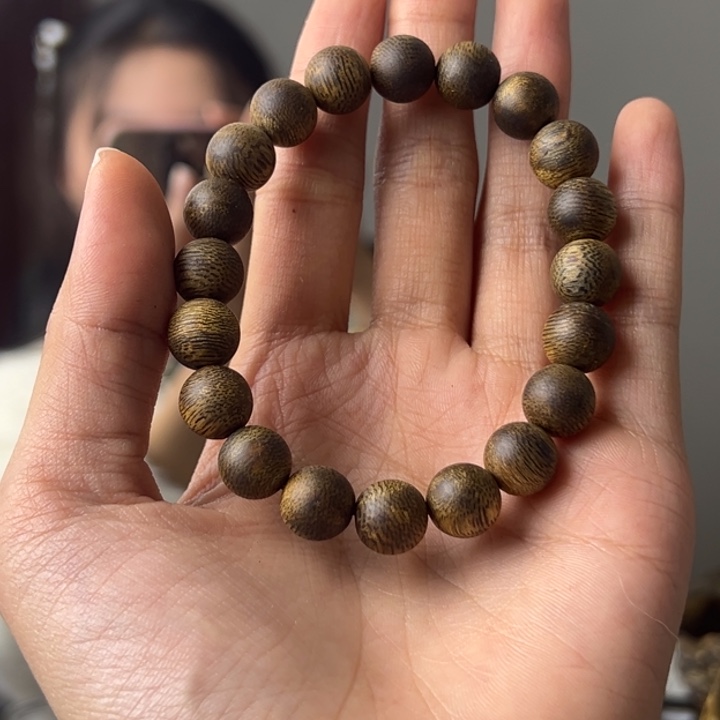 沉香手串奇楠沉香圆珠手串