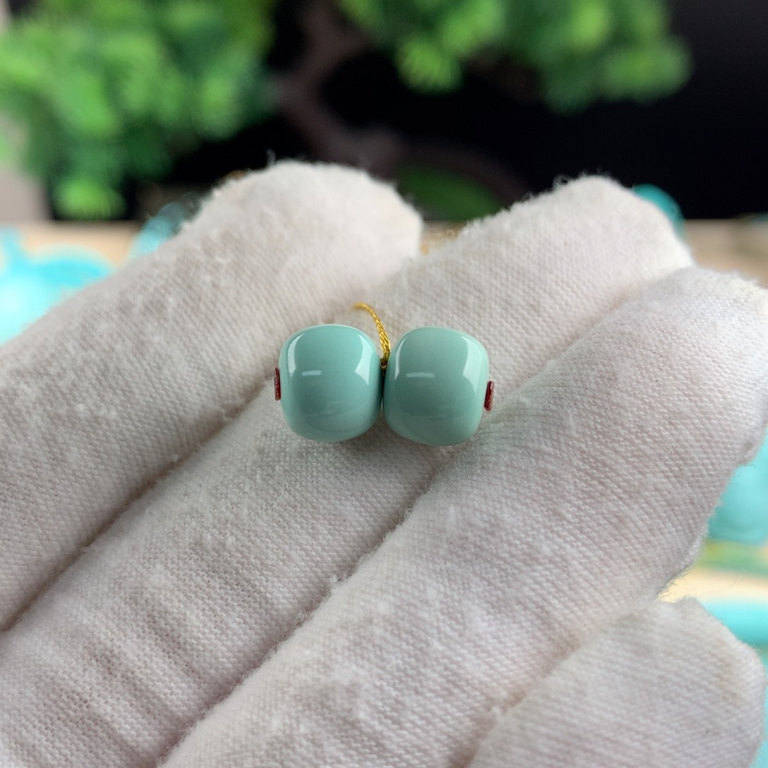 绿松石配珠卡8.5未镶嵌