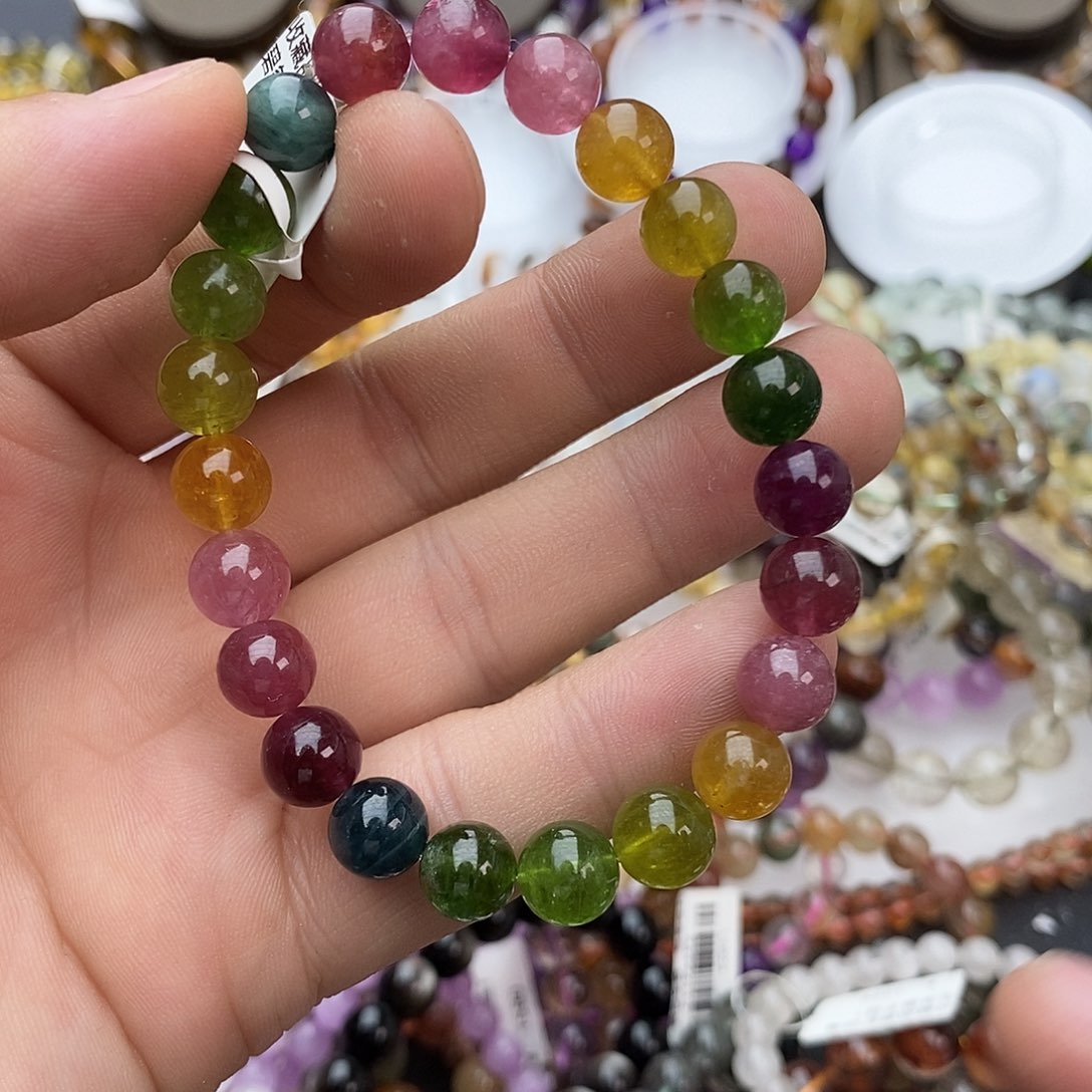 碧玺手链未镶嵌手链