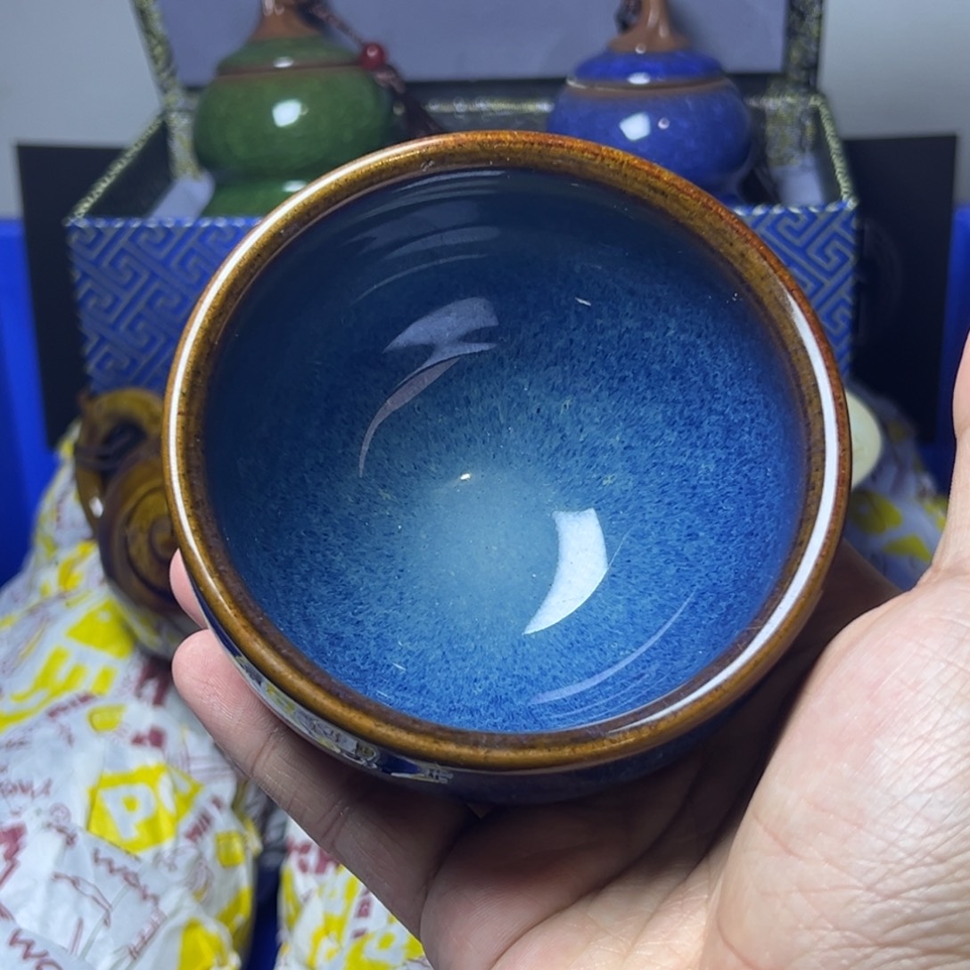 茶盏建阳建盏喝茶主人杯