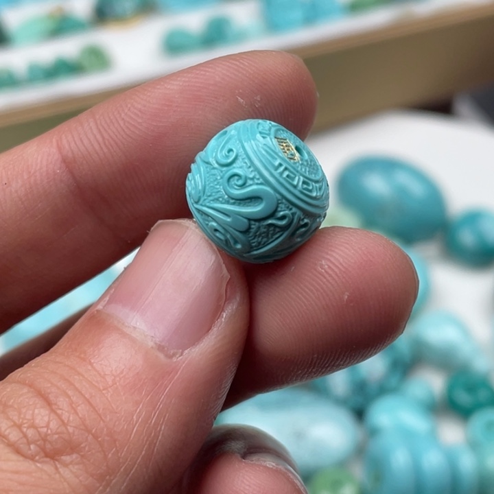 绿松石未镶嵌配饰