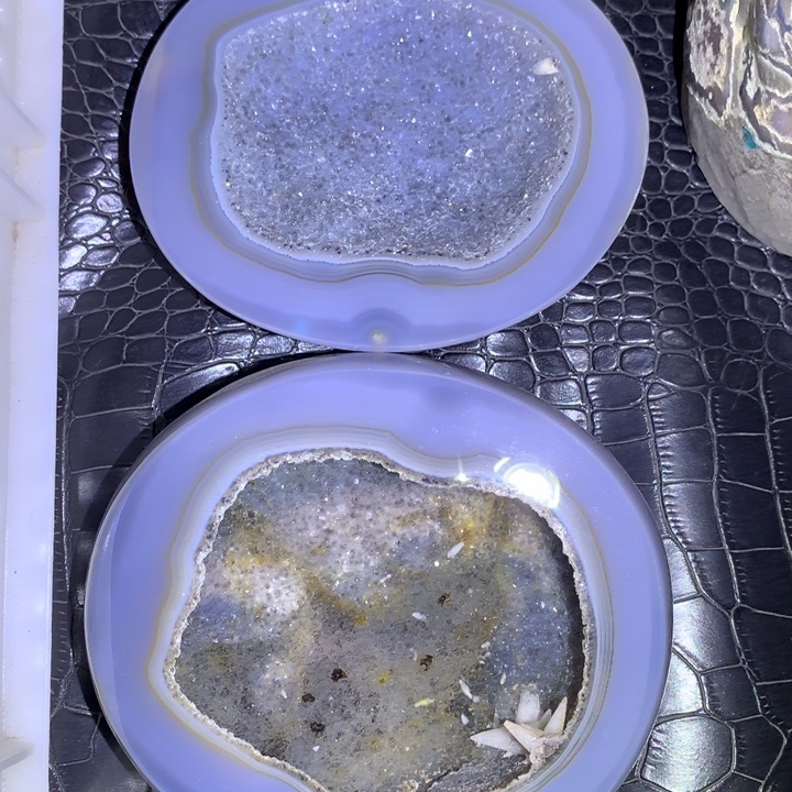 彩晶奇石盆未镶嵌水晶